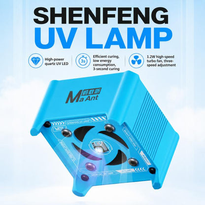 MaAnt M066 mini 2 in 1 UV Curing Light with Cooling Fans