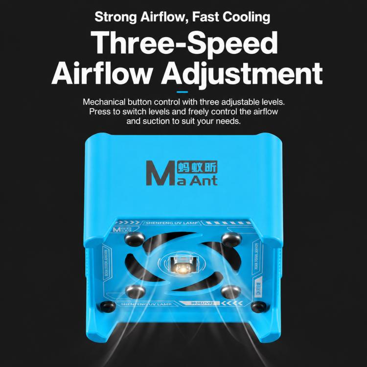 MaAnt M066 mini 2 in 1 UV Curing Light with Cooling Fans