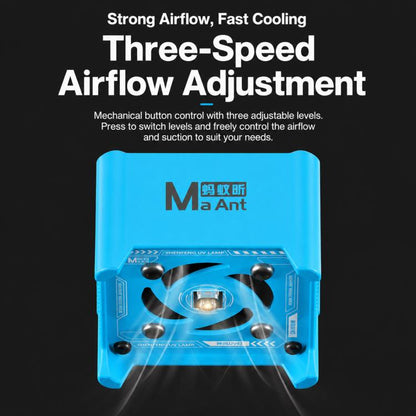 MaAnt M066 mini 2 in 1 UV Curing Light with Cooling Fans