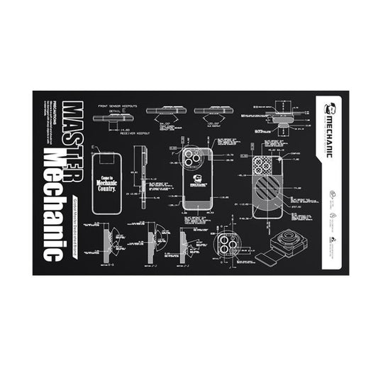MECHANIC V77 Large Size Heat and Stain Resistant Multi-functional Repair Work Insulation Mat