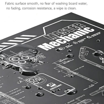 MECHANIC V77 Large Size Heat and Stain Resistant Multi-functional Repair Work Insulation Mat