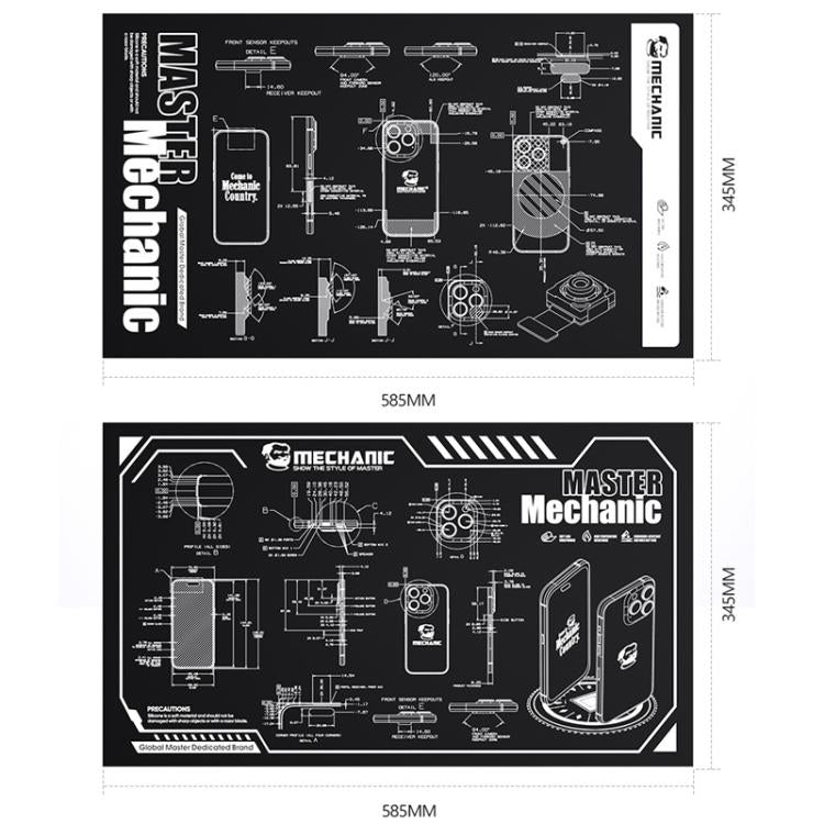 MECHANIC V77 Large Size Heat and Stain Resistant Multi-functional Repair Work Insulation Mat