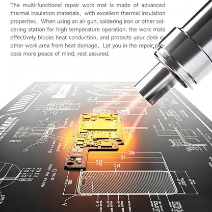 MECHANIC V78 Large Size Heat and Stain Resistant Multi-functional Repair Work Insulation Mat