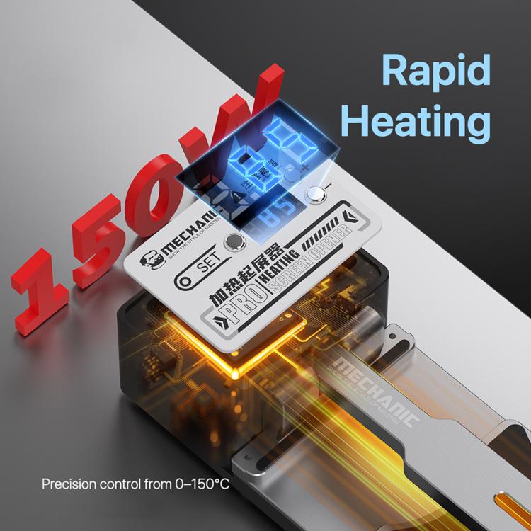 MECHANIC Pro Preheat Puller for Heating Disassembling Mobile Phone Screen Back Cover, EU Plug, US Plug