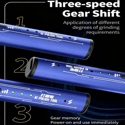 MECHANIC GDR2 Micro Electric Polishing Pen with 9 Grinding Heads