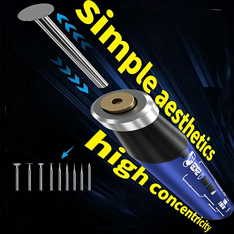 MECHANIC GDR2 Micro Electric Polishing Pen with 9 Grinding Heads