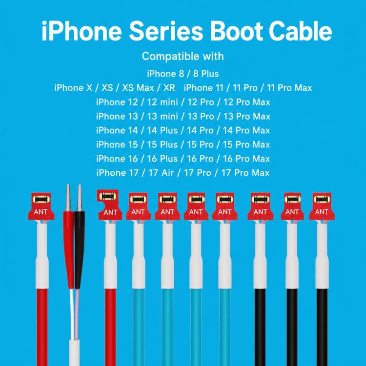MaAnt PY-1Pro Power Boot Cable for iPhone 8 to 17 Pro Max
