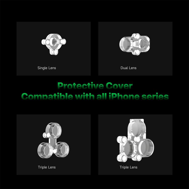 MECHANIC CP40 Magnetic Blue Light Camera Lens Protector Cover For iPhone 6 to 17 Series