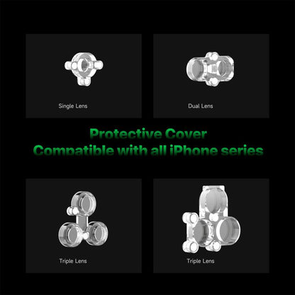 MECHANIC CP40 Magnetic Blue Light Camera Lens Protector Cover For iPhone 6 to 17 Series