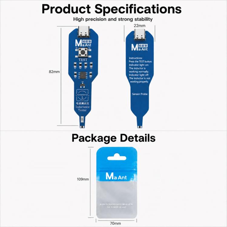 MaAnt M093B Type-C High Precision Electromagnetic Induction Tool