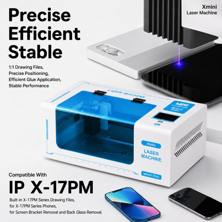 MaAnt Xmini Laser Machine for iPhone X-16 Pro Max, EU Plug