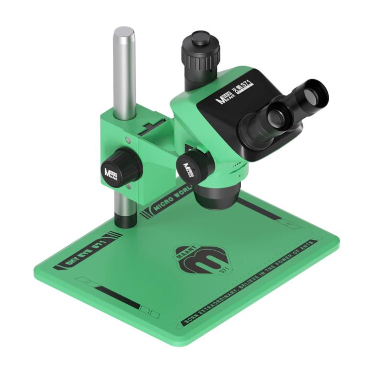 MaAnt S71 6.5-52X Synchronous Zoom Trinocular Stereo Microscope