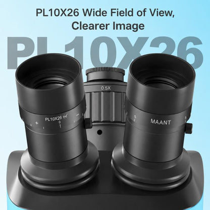 MaAnt S71 6.5-52X Synchronous Zoom Trinocular Stereo Microscope