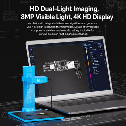 MaAnt RC-6 4K HD PCB Motherboard 3D Dual Light Infrared Thermal Imaging Diagnosis Analyser