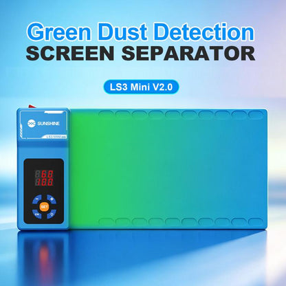 SUNSHINE LS3 Mini V2.0 10.5-inch LCD Screen Remover Heating Separator Pad with Green Dust Detection, US Plug, EU Plug, UK Plug, AU Plug