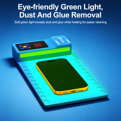 SUNSHINE LS3 Mini V2.0 10.5-inch LCD Screen Remover Heating Separator Pad with Green Dust Detection, US Plug, EU Plug, UK Plug, AU Plug