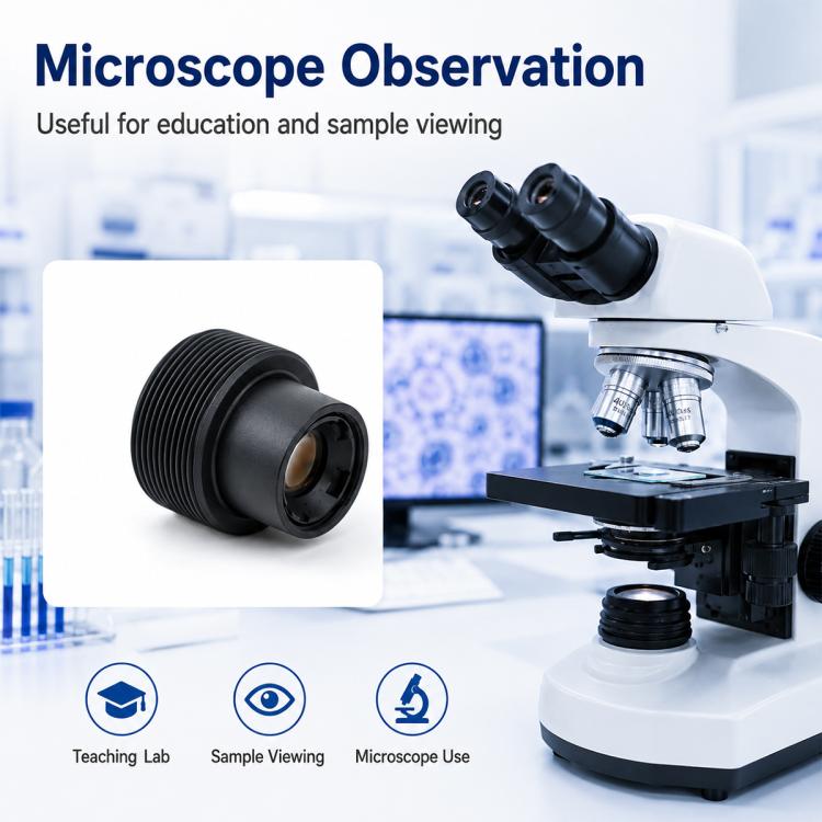 20x High-Definition Skin Analyzer Lens, M8 Interface Distortion-Free Optical Lens, 20x  Camera Lens