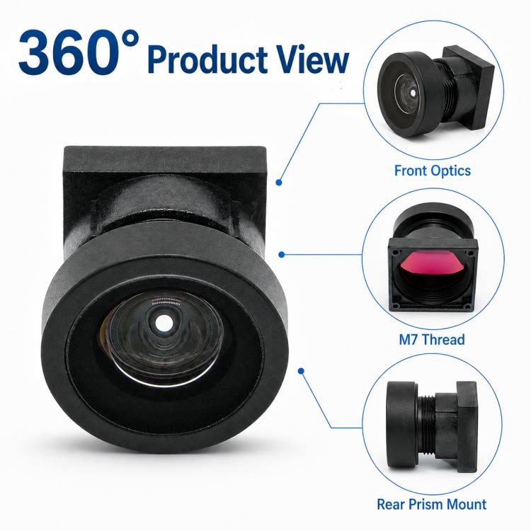 M7 Wide Angle Camera Lens 1/4 Inch Mini DV Action Camera Doorbell VR Glasses Lens, M7 Wide Angle Camera Lens