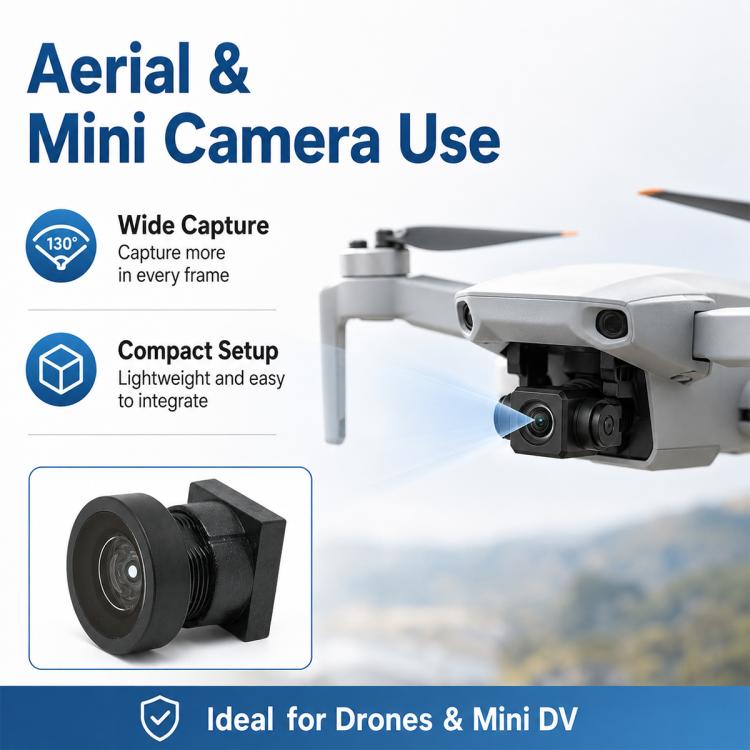 M7 Wide Angle Camera Lens 1/4 Inch Mini DV Action Camera Doorbell VR Glasses Lens, M7 Wide Angle Camera Lens