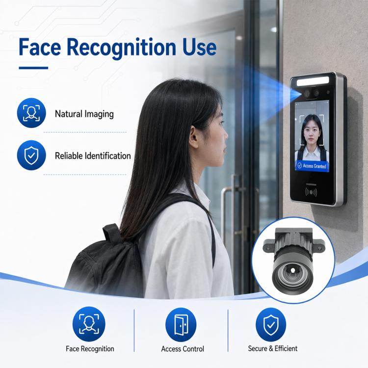 1/2.5 Inch 5MP High Definition Low Distortion AI Recognition Industrial Camera Lens, 1/2.5 Inch 5MP Lens