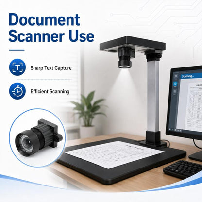 1/2.5 Inch 5MP High Definition Low Distortion AI Recognition Industrial Camera Lens, 1/2.5 Inch 5MP Lens