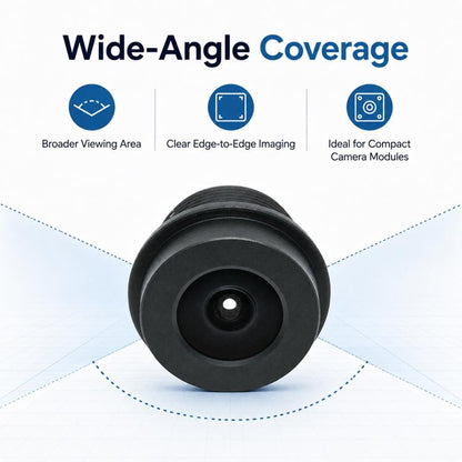 HD Waterproof 1/3 Inch Sensor Wide-angle Car Lens for Rear View Cameras and Underwater Fish Finders