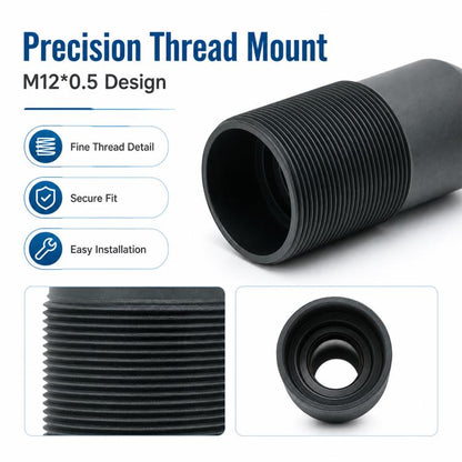 16mm Industrial Scanning Digital Zoom lens, 5MP HD 1/2 Inch Sensor, Low Distortion Vision Large Depth Field Lens, 16mm  5MP HD 1/2 Inch Lens