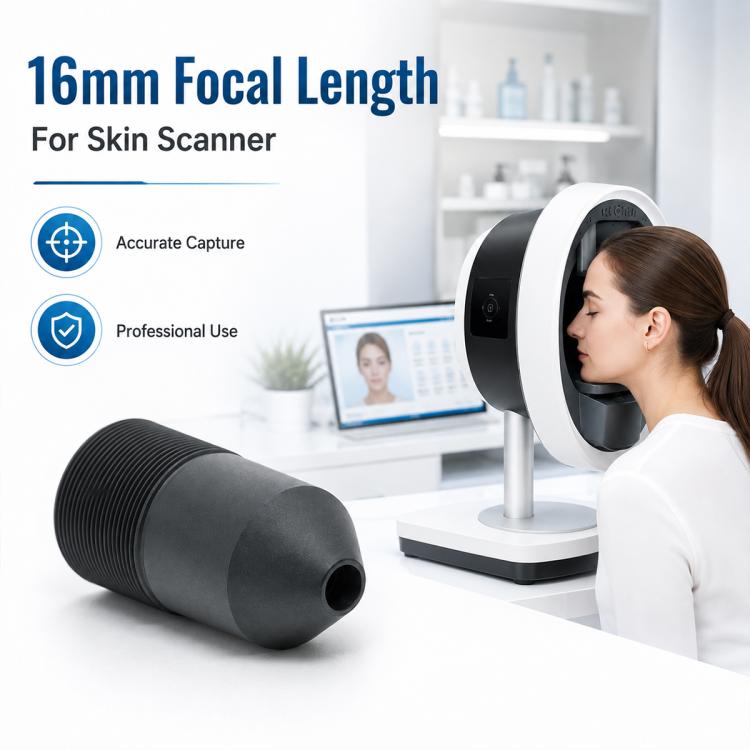 16mm Industrial Scanning Digital Zoom lens, 5MP HD 1/2 Inch Sensor, Low Distortion Vision Large Depth Field Lens, 16mm  5MP HD 1/2 Inch Lens