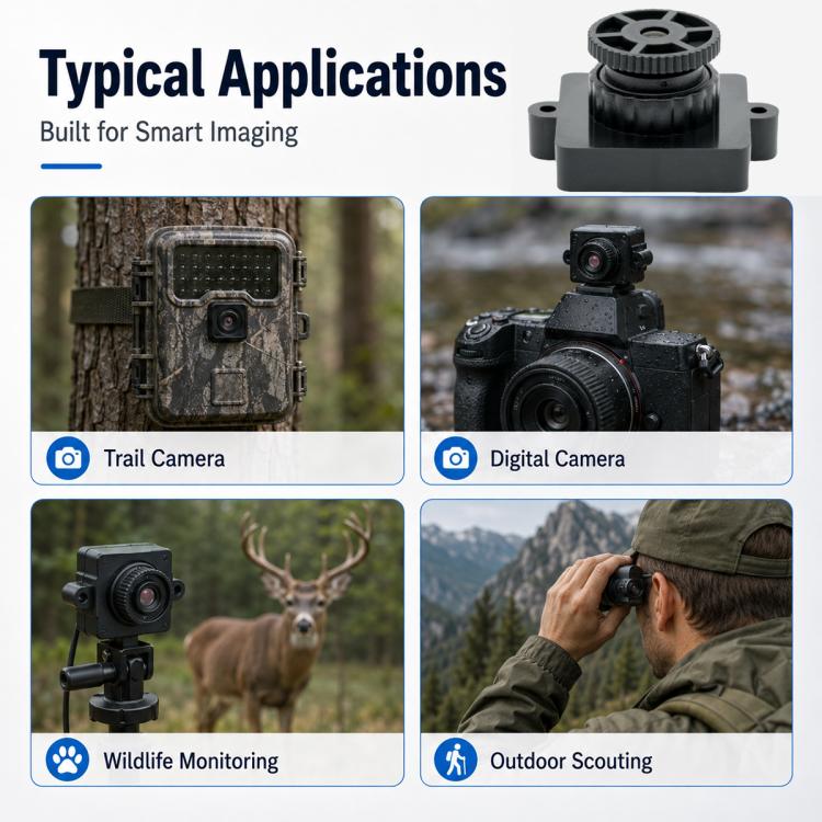 M12 Low Distortion Lens 7.2mm 5MP Lens for 1/2.5 Inch Sensor, Digital Camera and Hunting Camera, 7.2mm M12 Lens