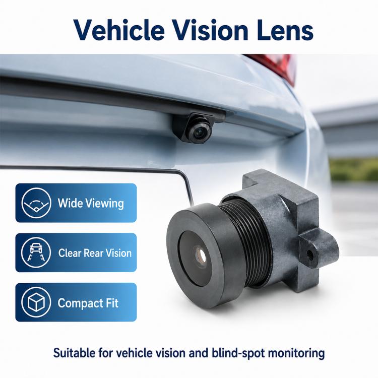 4MP 1/2.7 Inch F1.8 Large Aperture HD Lens for Smart Home and Security Surveillance, 4MP 1/2.7 Inch F1.8 Lens