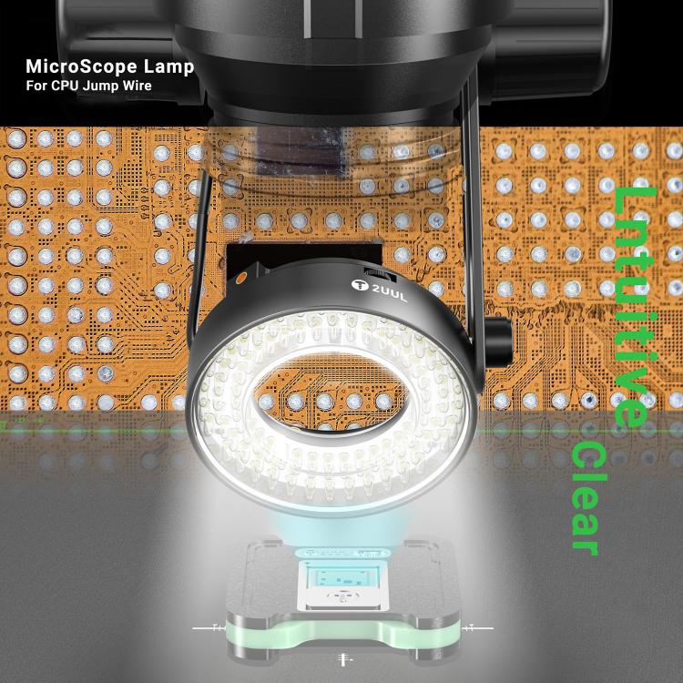 2UUL MS96 Microscope LED Ring Light For CPU Jump Wire