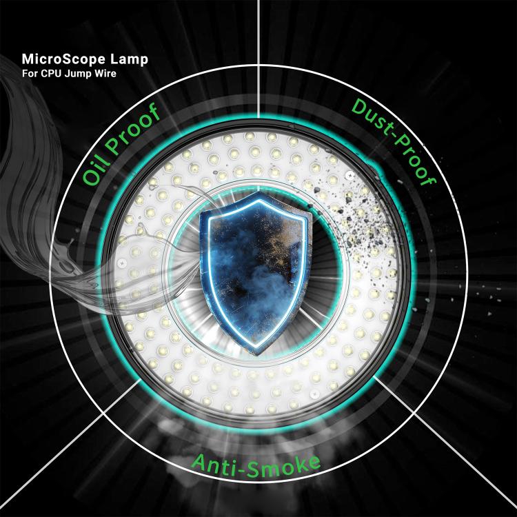2UUL MS96 Microscope LED Ring Light For CPU Jump Wire