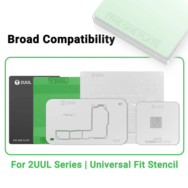 2UUL BH12 Magnetic Curved Reballing Platform with Silicone Pad