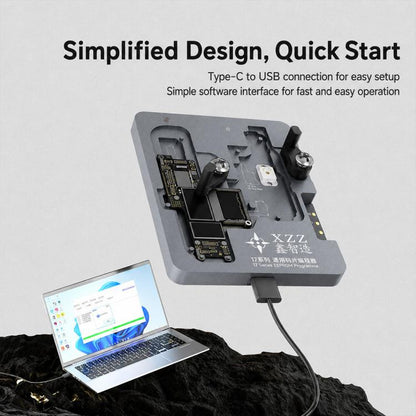 XZZ i7 Baseband IC Chip Non-Disassembly Read/Write Test Fixture Programmer for iPhone 16e/17 Series, XZZ i7