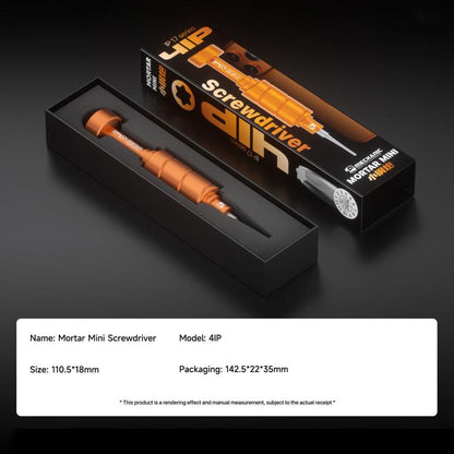 MECHANIC Mortar 4IP 2D Screwdriver Supports iPhone 17 Pro / 17 Pro Max, MECHANIC Mortar 4IP