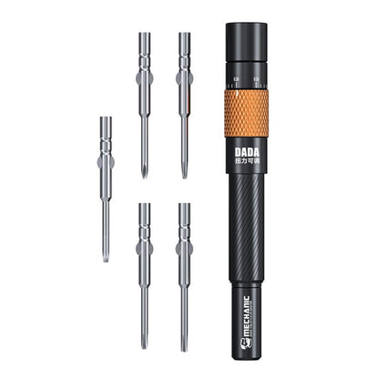 MECHANIC DADA 5 in 1 Auto-Lock Adjustable Torque Screwdriver Set, MECHANIC DADA