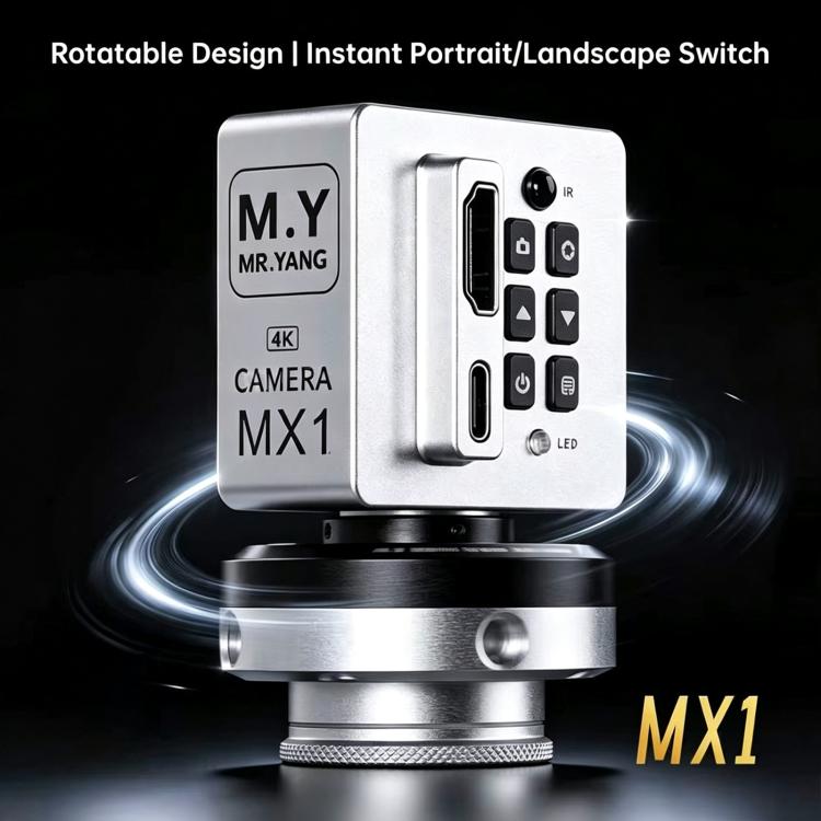 Mr.Yang MX1 HDMI / Type-C Dual Output 8MP Sony CMOS Sensor 4K Industrial Microscope Camera, Mr.Yang MX1