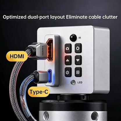 Mr.Yang MX1 HDMI / Type-C Dual Output 8MP Sony CMOS Sensor 4K Industrial Microscope Camera, Mr.Yang MX1