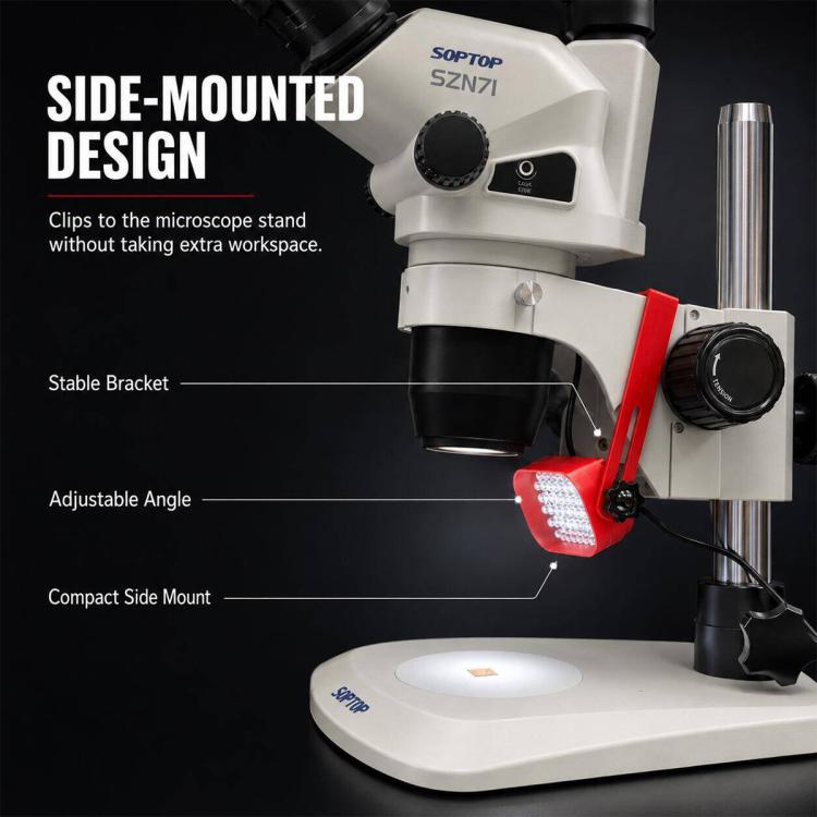 FX18 Side-Mounted High-Brightness Adjustable-Focus LED Microscope Light Source, FX18