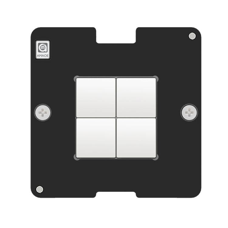 AMAOE S938 Mid Layer Tin Plating Tool For Galaxy S25 Ultra, Full Set, Positioning Plate, Only Stencil, Only Base