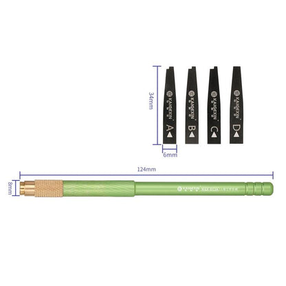 KAIGEXIN D22A 4 in 1 LCD Adhesive Removal Knife, KAIGEXIN D22A
