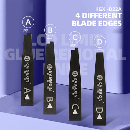 KAIGEXIN D22A 4 in 1 LCD Adhesive Removal Knife, KAIGEXIN D22A