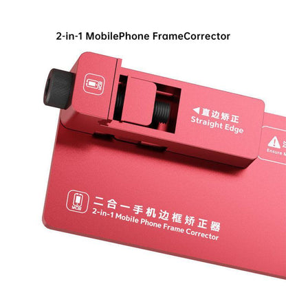 YCS 2 in 1 Straight Edge / Rounded Corner Mobile Phone Frame Corrector, YCS 2 in 1