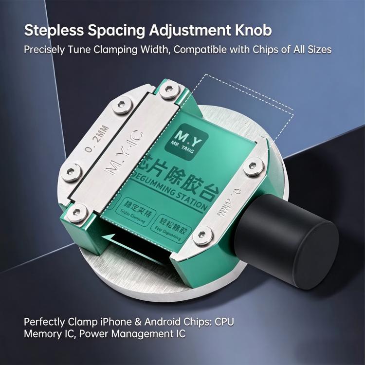 Mr.Yang Adjustable IC Chip Degumming Station