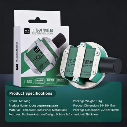 Mr.Yang Adjustable IC Chip Degumming Station