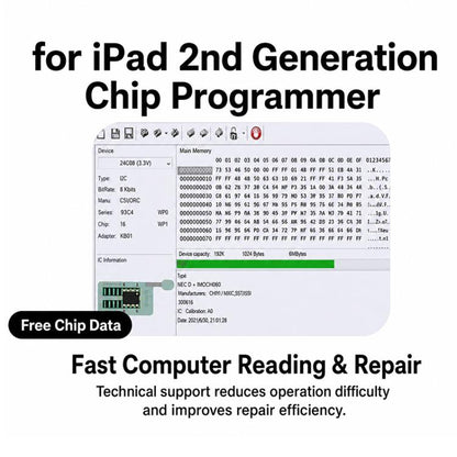WYLIE 2nd Generation iPad Charging Chip Programmer
