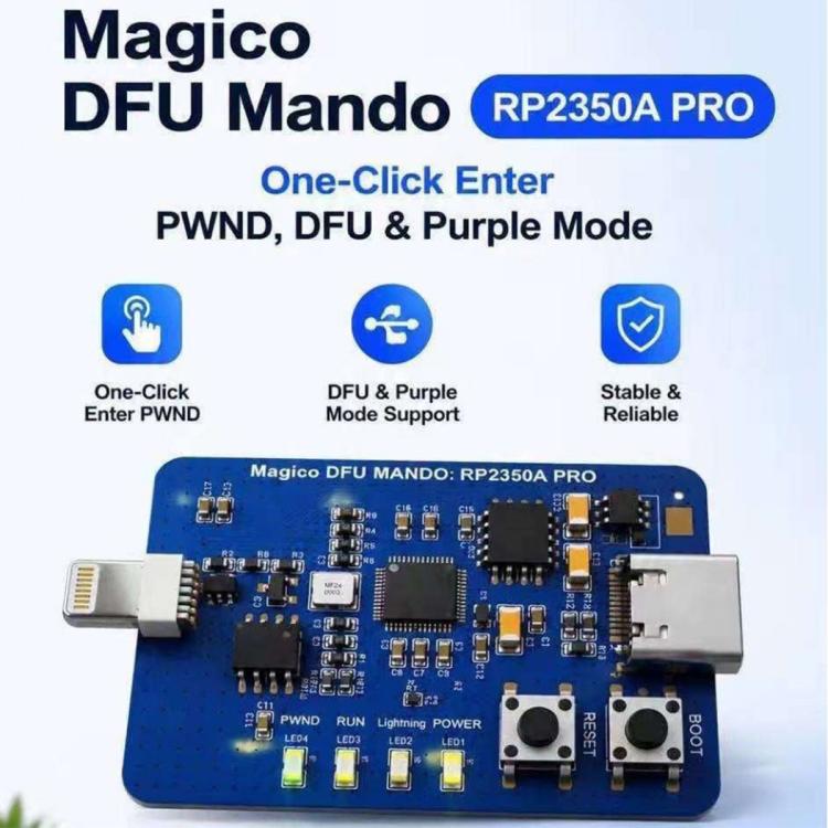 Magico DFU MANDO RP2350A PRO Automatic DFU Tool Adapter