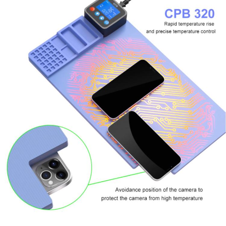 MIJING CPB-320 LCD Screen Separator Heating Platform, EU Plug, US Plug