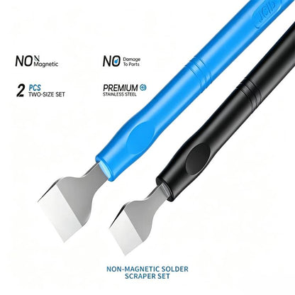 2 PCS/Pack JCID SC-02 Non-magnetic Solder Paste Scraper