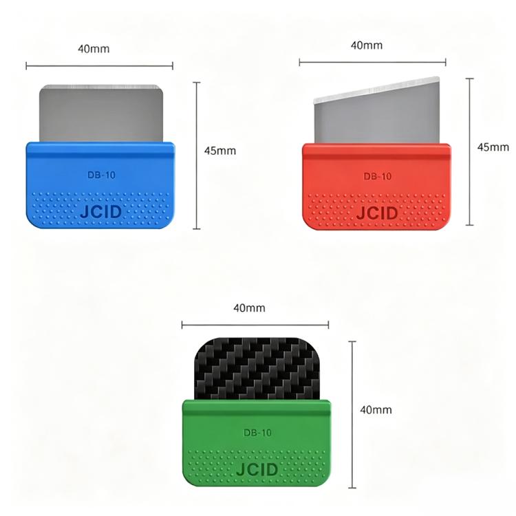 JCID DB-10 Ultra Thin Stainless Steel / Carbon Fiber 5 in 1 Disassembly Blades For Screen Disassembly